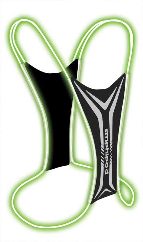 Amphipod Xinglet Optic Beam Usb Rechargeable Flashing Reflective Vest Black REi Co-op IE