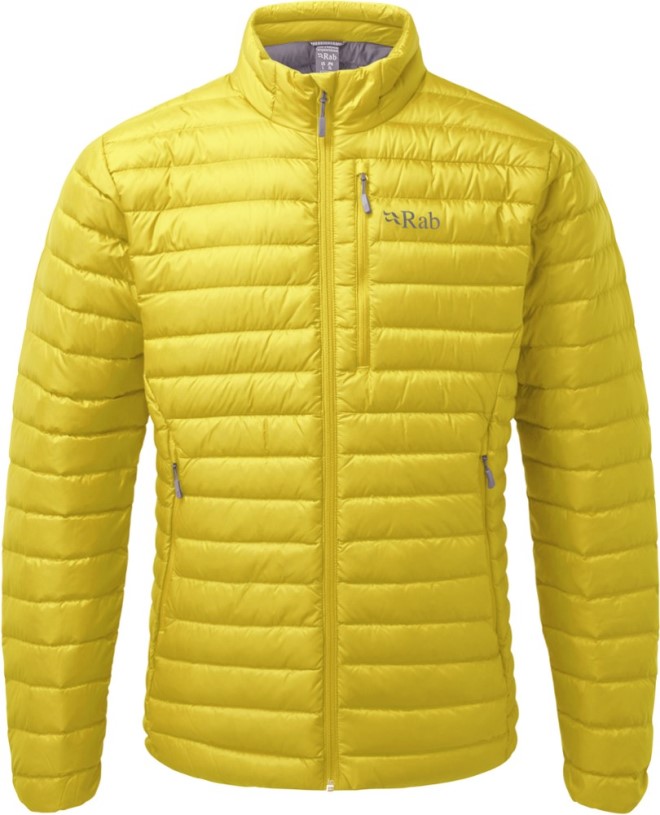REi Co-op IE Rab Microlight Down Jacket Men Zest