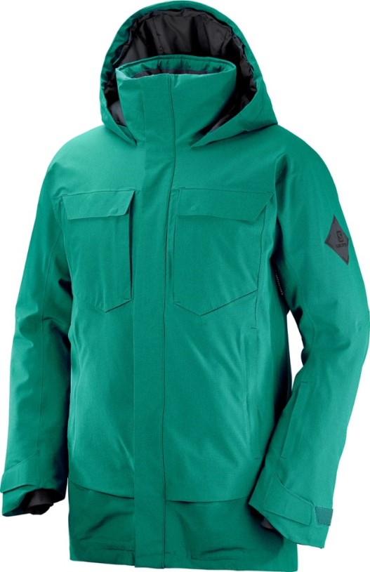 Salomon Stance Cargo Insulated Jacket Men Pacific-Heather REi Co-op IE