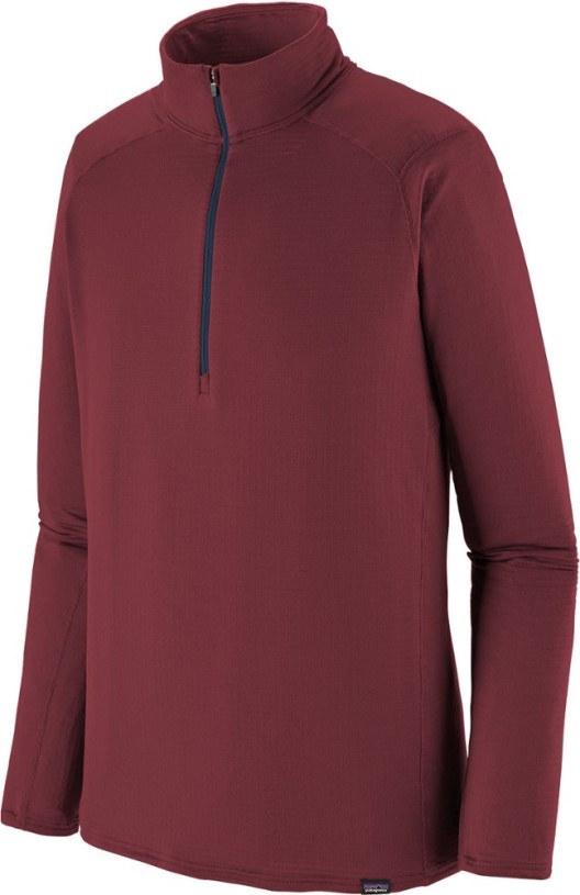 Red REi Co-op IE Patagonia Capilene Thermal Weight Zip-Neck Top Men