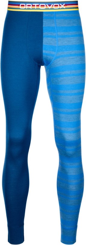 Blue REi Co-op IE Ortovox 185 Rock'N'Wool Long Base Layer Pants Men