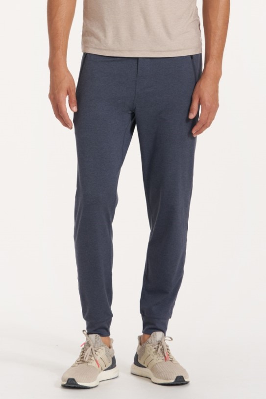 Vuori Ponto Performance Jogger Pants Men Azure REi Co-op IE