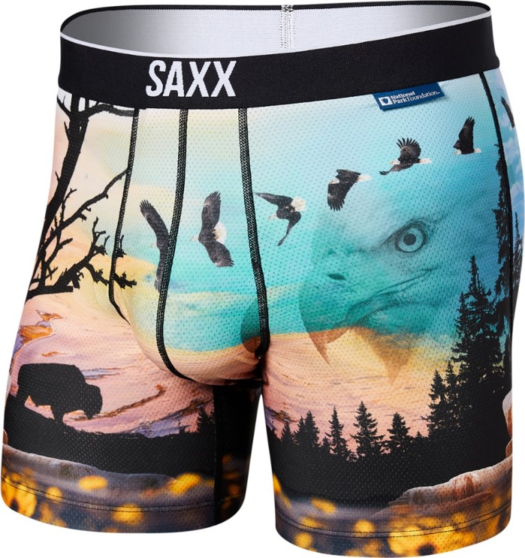 Yellow REi Co-op IE Saxx Volt Boxer Briefs Men