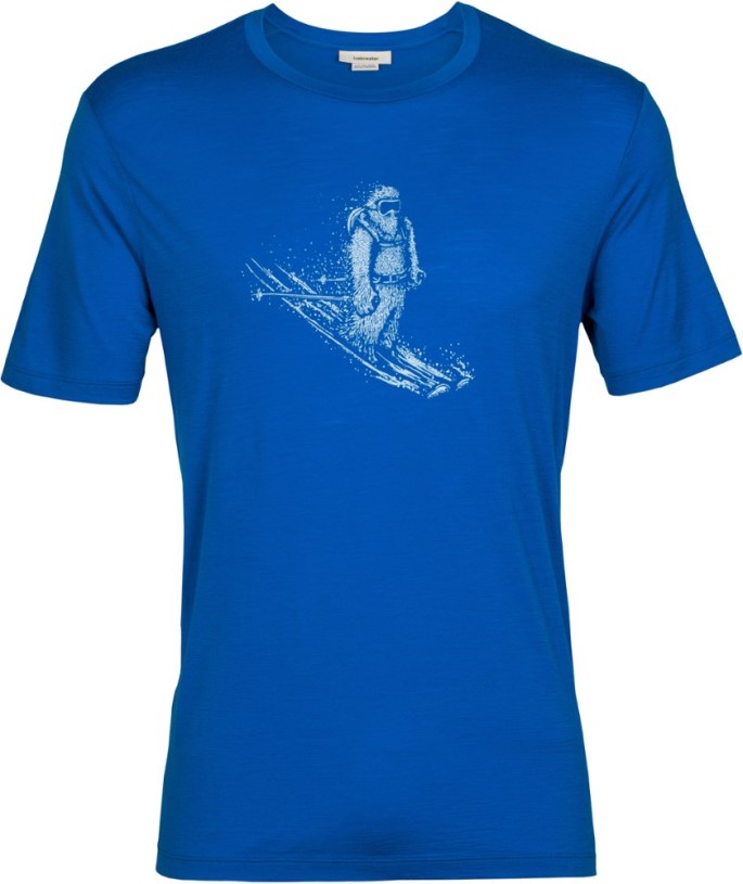 Icebreaker Tech Lite Ii Skiing Yeti T-Shirt Men REi Co-op IE Lazurite
