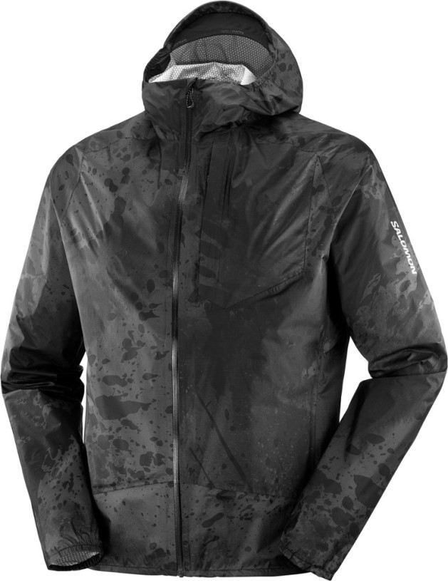 Black Salomon Bonatti Waterproof Jacket Men REi Co-op IE
