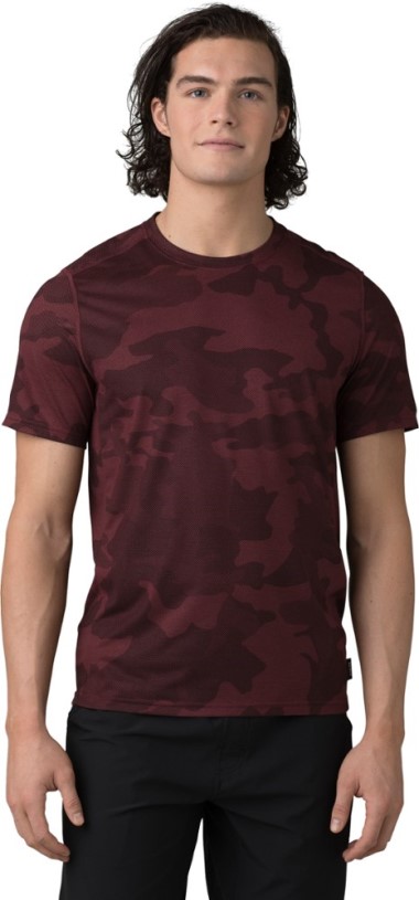 REi Co-op IE Maroon Camo Prana Prospect Heights Graphic Shirt Men