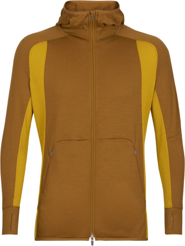 Icebreaker Zoneknit Long-Sleeve Zip Hoodie Men REi Co-op IE Clove