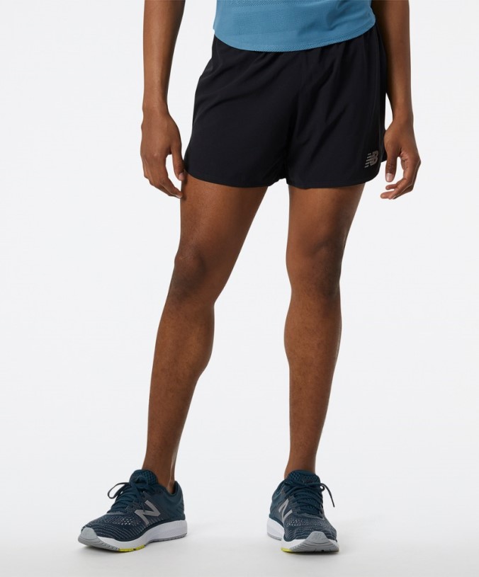 Black REi Co-op IE New Balance Impact Run Shorts Men 5 Inseam
