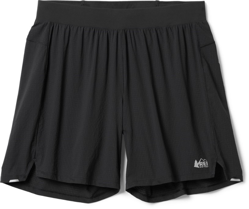 Black REi Co-op IE Swiftland 7 Running Shorts Men