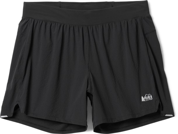 Black REi Co-op IE Swiftland 5 Running Shorts Men
