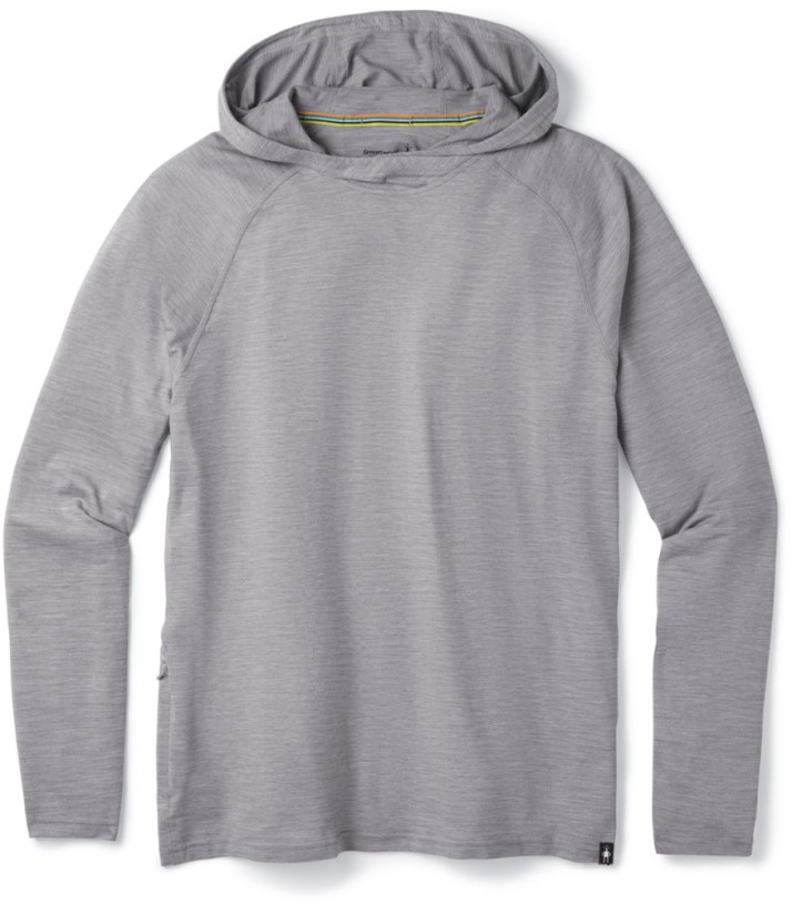 Light Gray REi Co-op IE Smartwool Merino Sport Hoodie Men