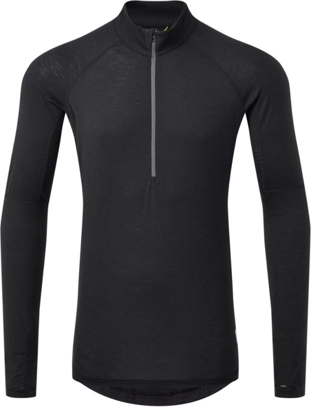 Black Artilect Flatiron 185 Quarter-Zip Base Layer Top Men REi Co-op IE