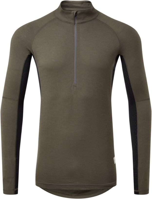 Artilect Flatiron 185 Quarter-Zip Base Layer Top Men REi Co-op IE Black