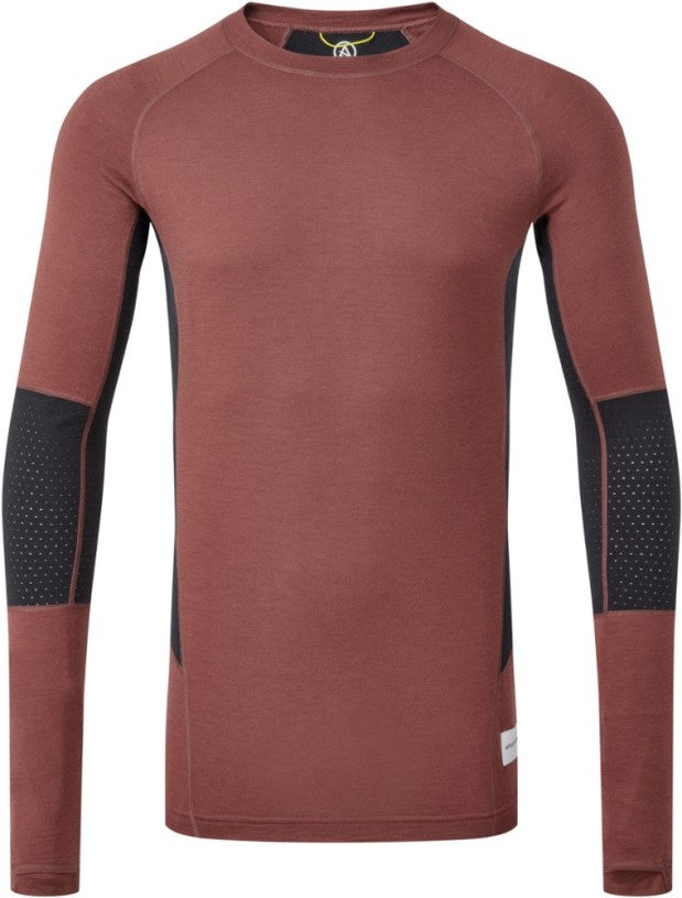 Artilect Darkhorse 185 Zoned Crew Base Layer Top Men Black REi Co-op IE