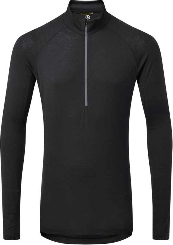Black Artilect Boulder 125 Quarter-Zip Base Layer Top Men REi Co-op IE