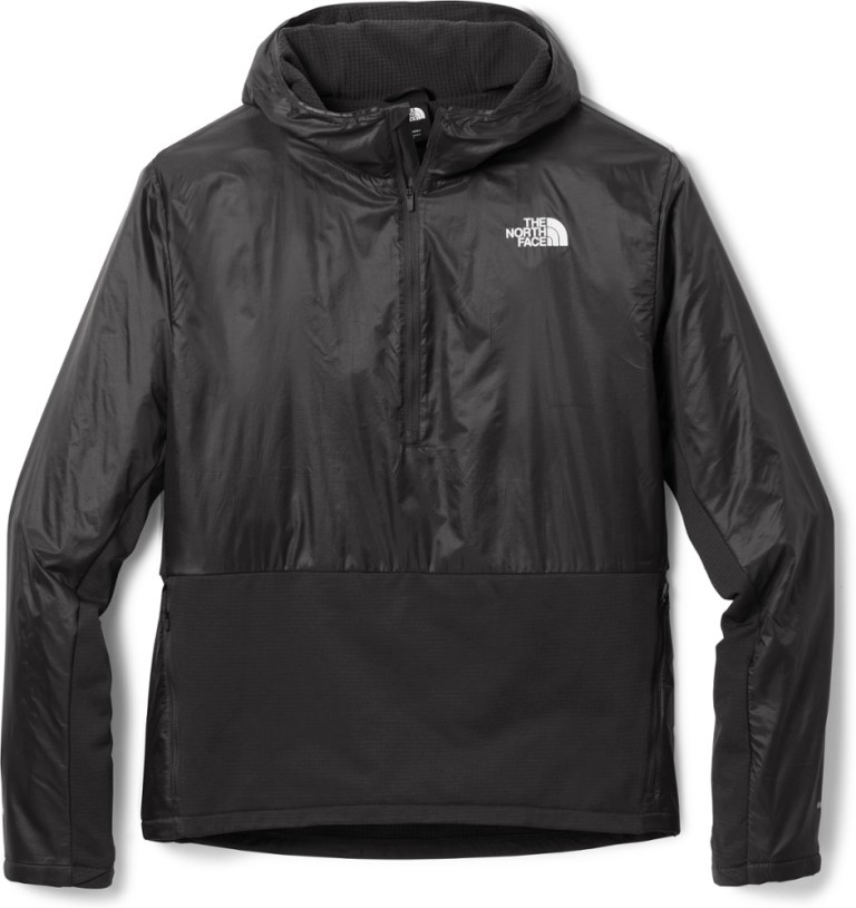 Black REi Co-op IE The North Face Winter Warm Quarter-Zip Hoodie Men