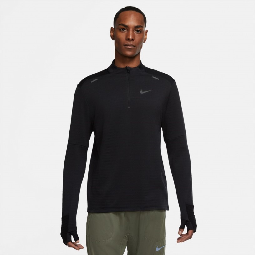 REi Co-op IE Nike Therma-Fit Repel Element Half-Zip Top Men Black