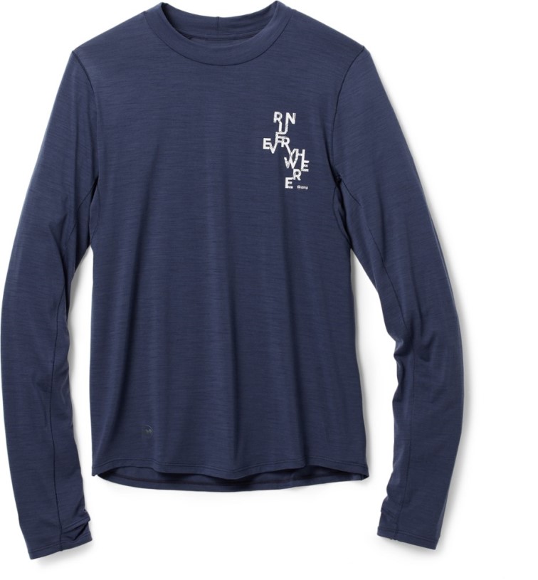 REi Co-op IE Run Eclipse Janji Repeat Merino Tech Long-Sleeve T-Shirt Men