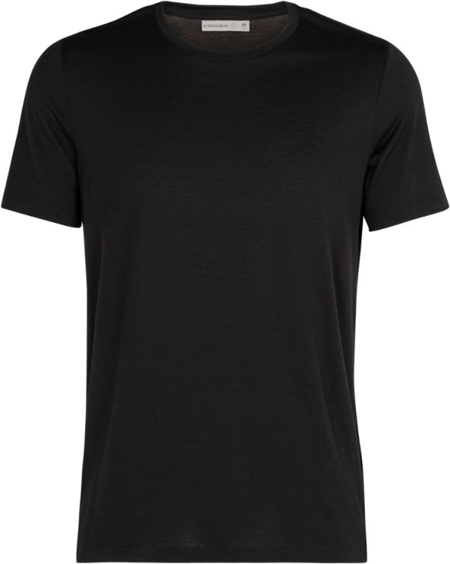 Black REi Co-op IE Icebreaker Tech Lite Ii Crewe T-Shirt Men