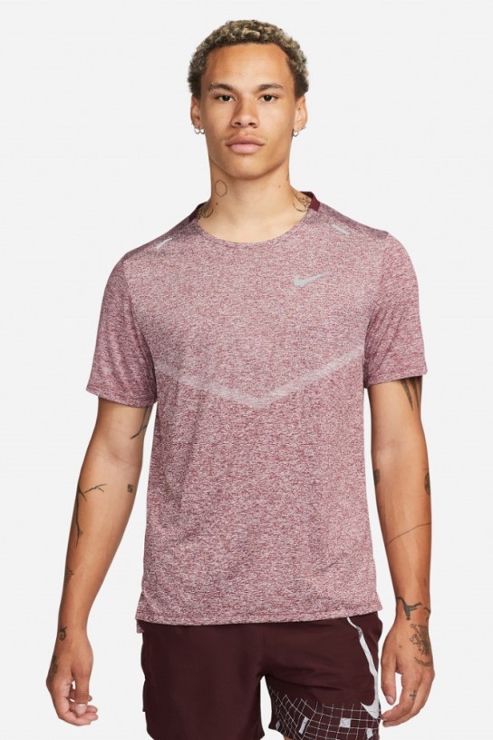 REi Co-op IE Nike Dri-Fit Rise 365 Running Top Men Dark Beetroot