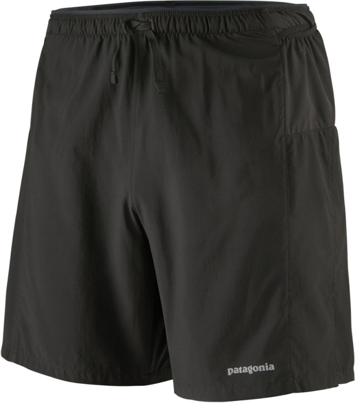 Black Patagonia Strider Pro Running Shorts Men 7 Inseam REi Co-op IE