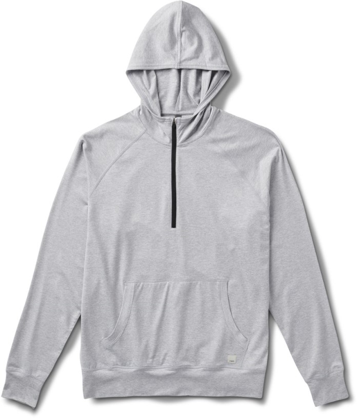 Vuori Ponto Performance Half-Zip Hoodie Men REi Co-op IE Platinum