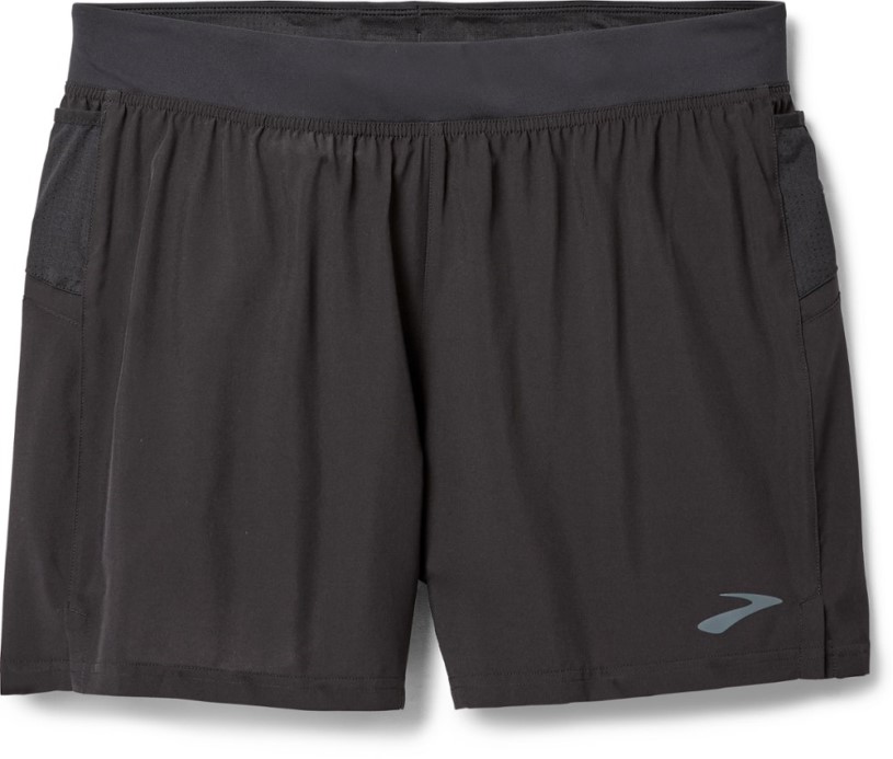 Brooks Sherpa Shorts Men 5 Inseam Black REi Co-op IE
