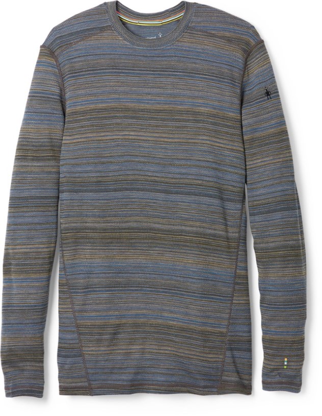 Blue REi Co-op IE Smartwool Classic Thermal Merino Crew Base Layer Top Men