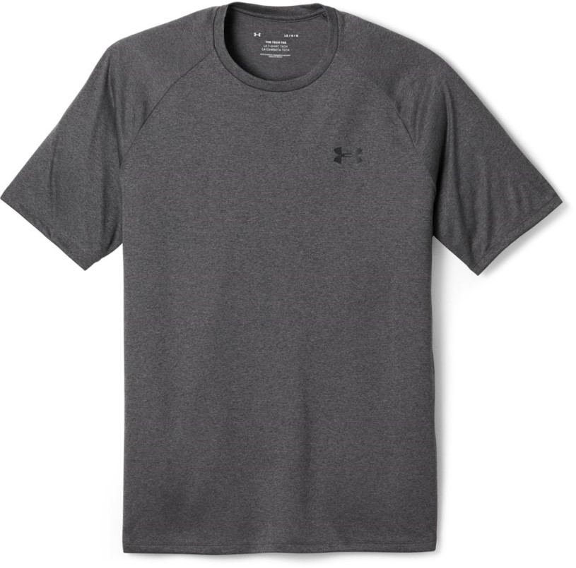 Under Armour Tech 2.0 T-Shirt Men REi Co-op IE Carbon
