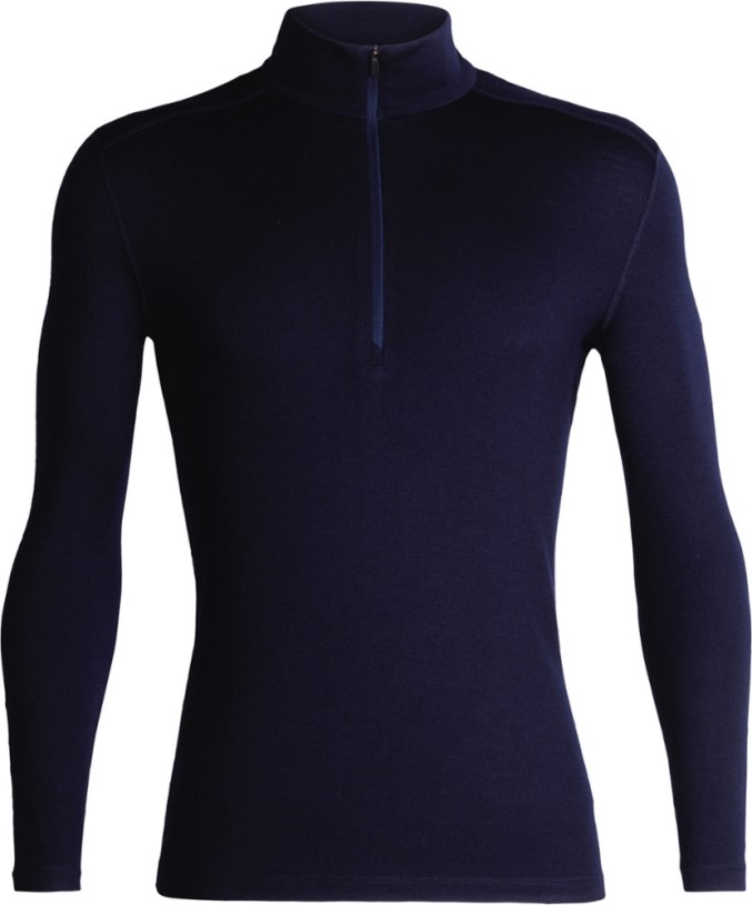 Navy Icebreaker 260 Tech Half-Zip Base Layer Top Men REi Co-op IE