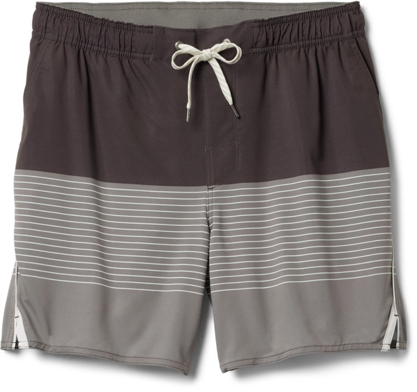 Vuori Trail Shorts Men REi Co-op IE Quartz Stripe