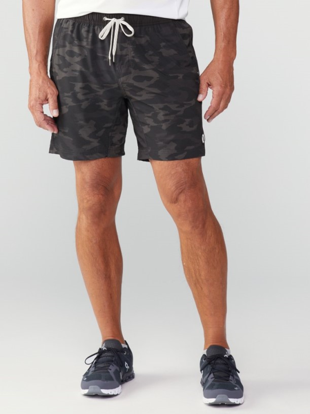 REi Co-op IE Vuori Kore Shorts Men 7.5 Inseam Black