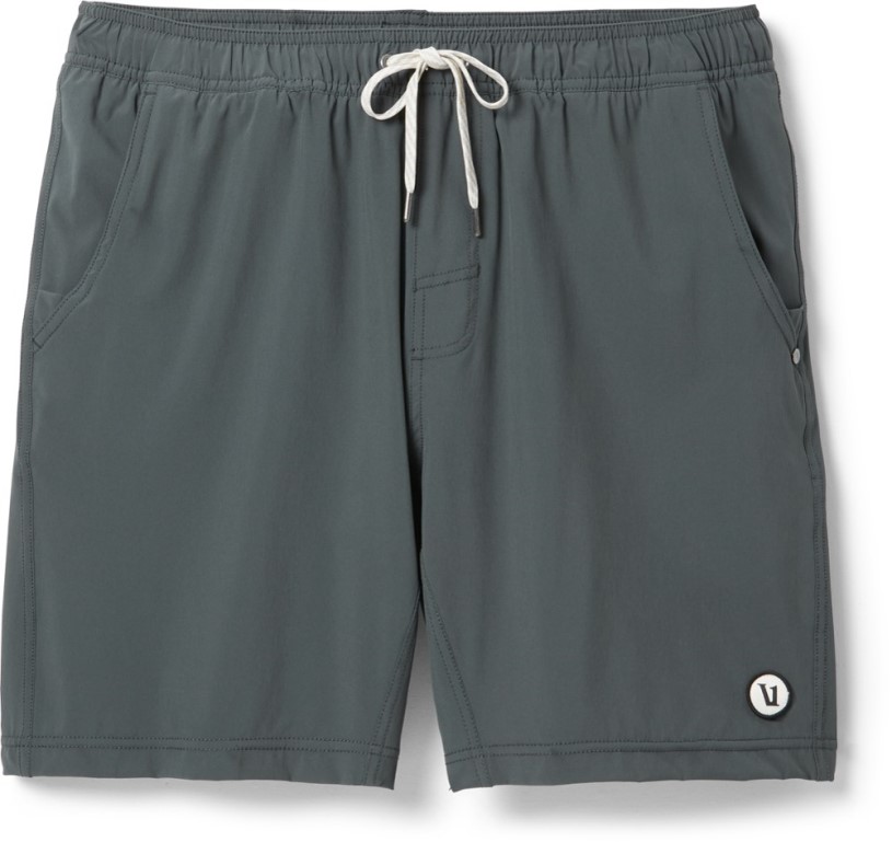 Charcoal REi Co-op IE Vuori Kore Shorts Men 7.5 Inseam