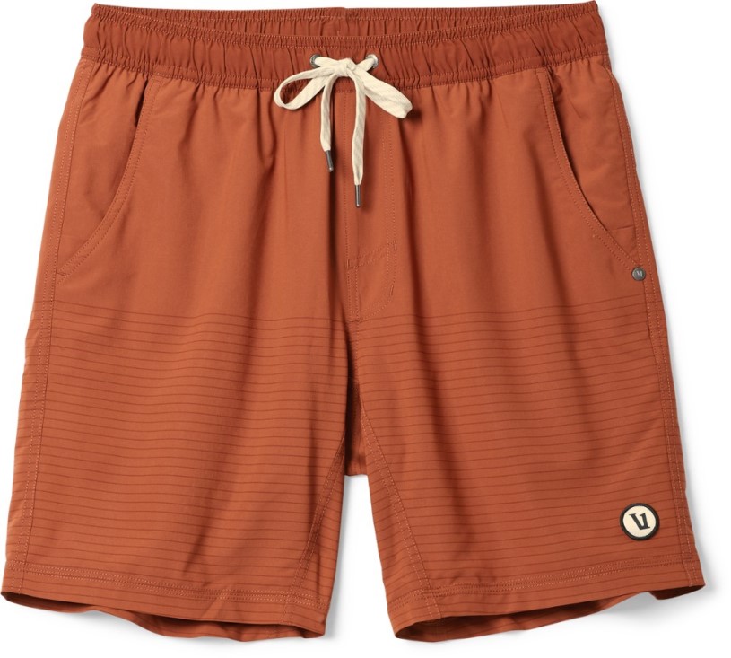 Vuori Kore Shorts Men 7.5 Inseam Penny Stripe REi Co-op IE