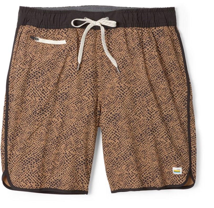 Vuori Banks Shorts Men 7.5 Inseam Camel Lumen REi Co-op IE