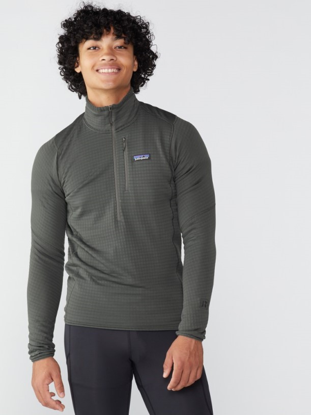 REi Co-op IE Grey Patagonia R1 Pullover Men
