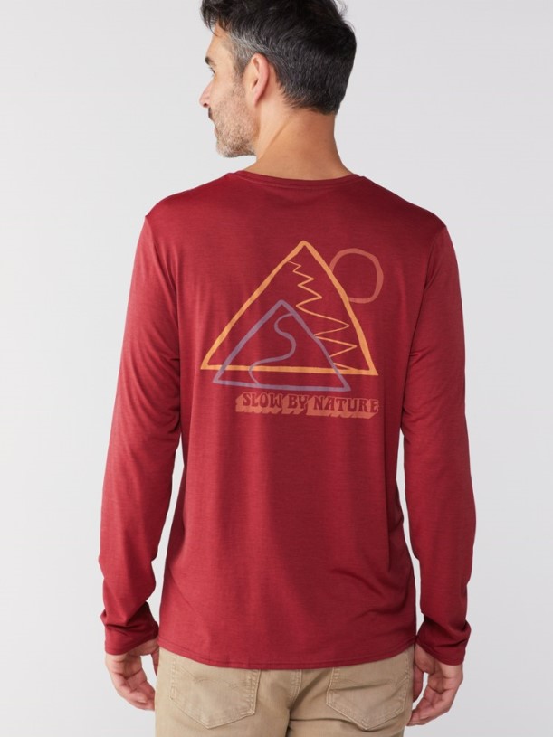 Wax Red X Patagonia Capilene Cool Daily Graphic Long-Sleeve Shirt Men REi Co-op IE