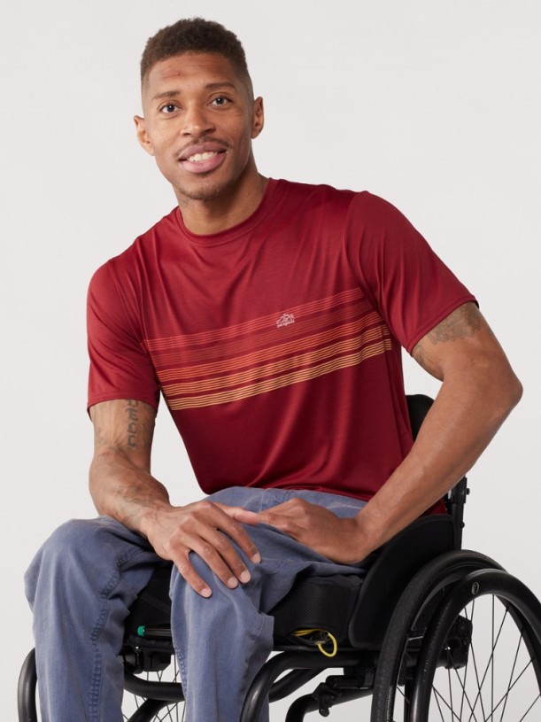 Wax Red X REi Co-op IE Patagonia Capilene Cool Daily Graphic T-Shirt Men