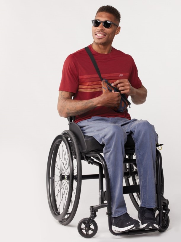 Wax Red X REi Co-op IE Patagonia Capilene Cool Daily Graphic T-Shirt Men