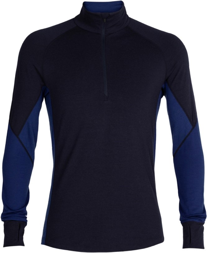 Icebreaker 260 Zone Half-Zip Base Layer Top Men Navy REi Co-op IE