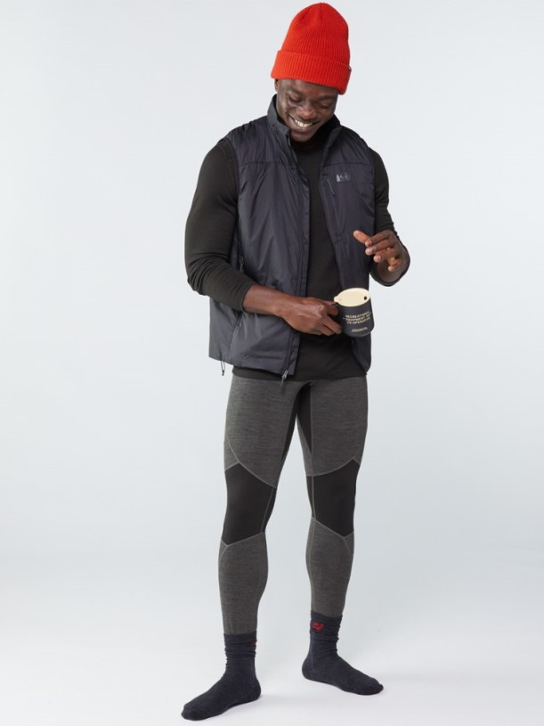 Icebreaker 200 Oasis Crew Top Men Black REi Co-op IE