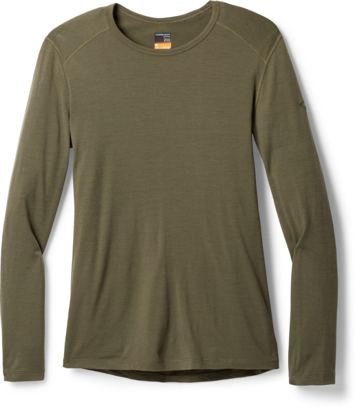 Loden Icebreaker 200 Oasis Crew Top Men REi Co-op IE