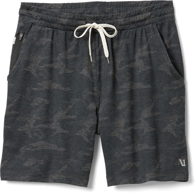 REi Co-op IE Vuori Ponto Shorts Men Black Camo