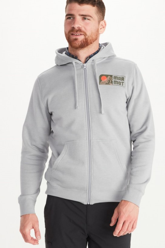 Marmot Full-Zip Hoodie Men Sleet REi Co-op IE