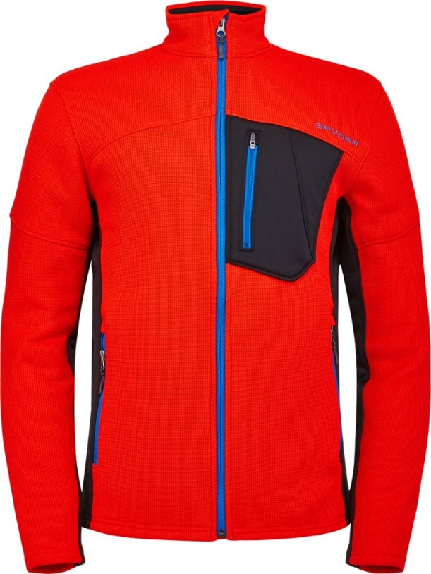 Spyder Bandit Full-Zip Fleece Jacket Men Volcano REi Co-op IE