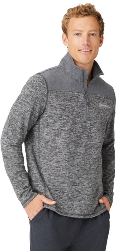 REi Co-op IE Rocky Spacedye Half-Zip Colorblock Mock-Neck Shirt Men