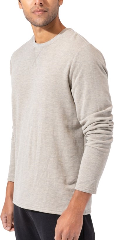 REi Co-op IE Threads 4 Thought Beckett Featherweight Lounge Crew Shirt Men Mojave