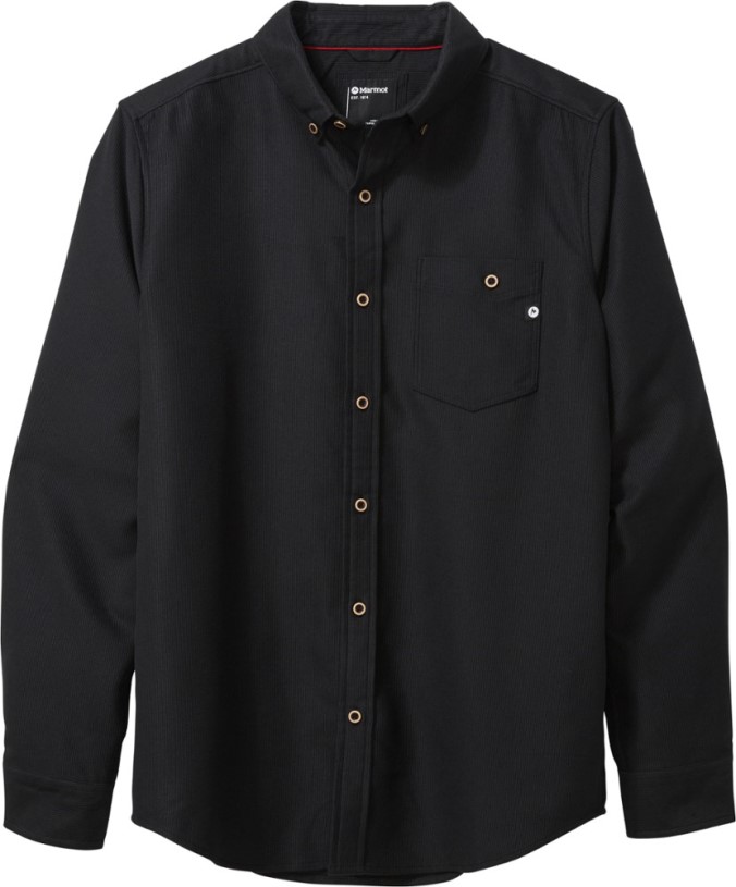 Black REi Co-op IE Marmot Aylesbury Long-Sleeve Shirt Men