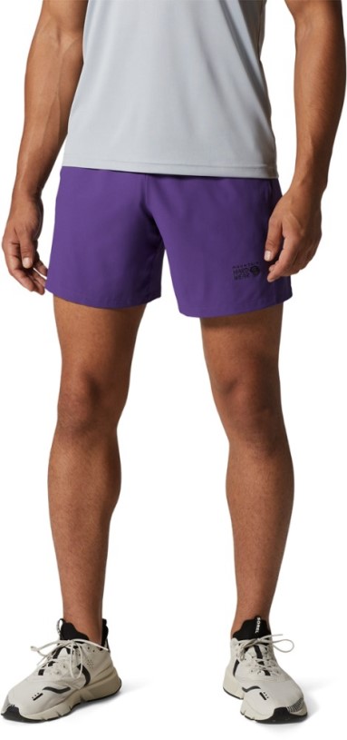Purple Jewel Mountain Hardwear Shade Lite Shorts Men 7 Inseam REi Co-op IE