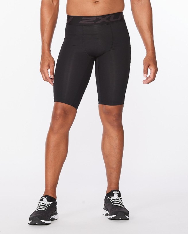 Black REi Co-op IE 2Xu Motion Compression Shorts Men